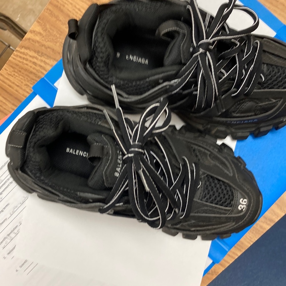 Selling Balenciaga’s Size 36 Track Runners.